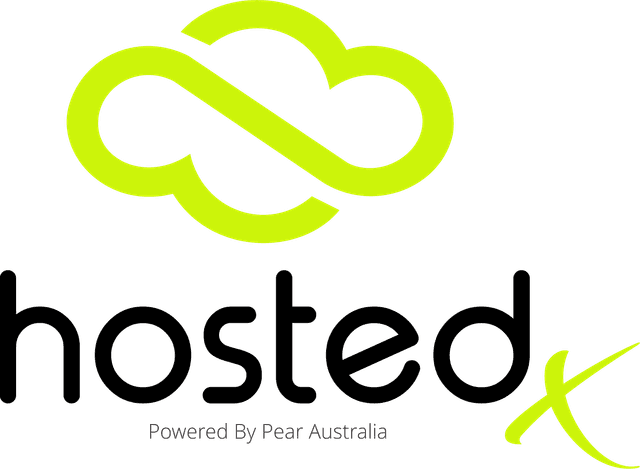 Hosted X Logo